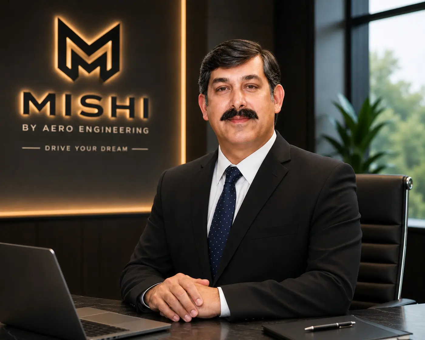 Director HR of Aero Engineering seated in the Mishi office